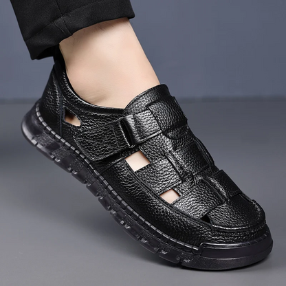 ELLE Leather Sandals