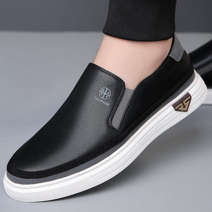 TOLYPACH BareStep Leather Sneakers